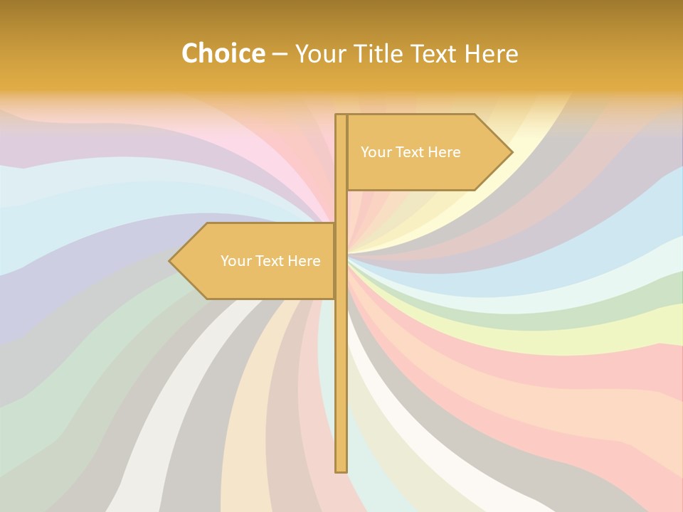 Multicolored Abstract Background PowerPoint Template