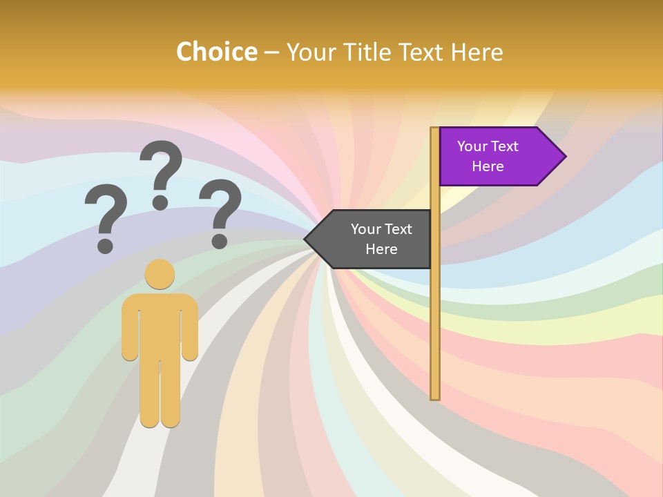 Multicolored Abstract Background PowerPoint Template