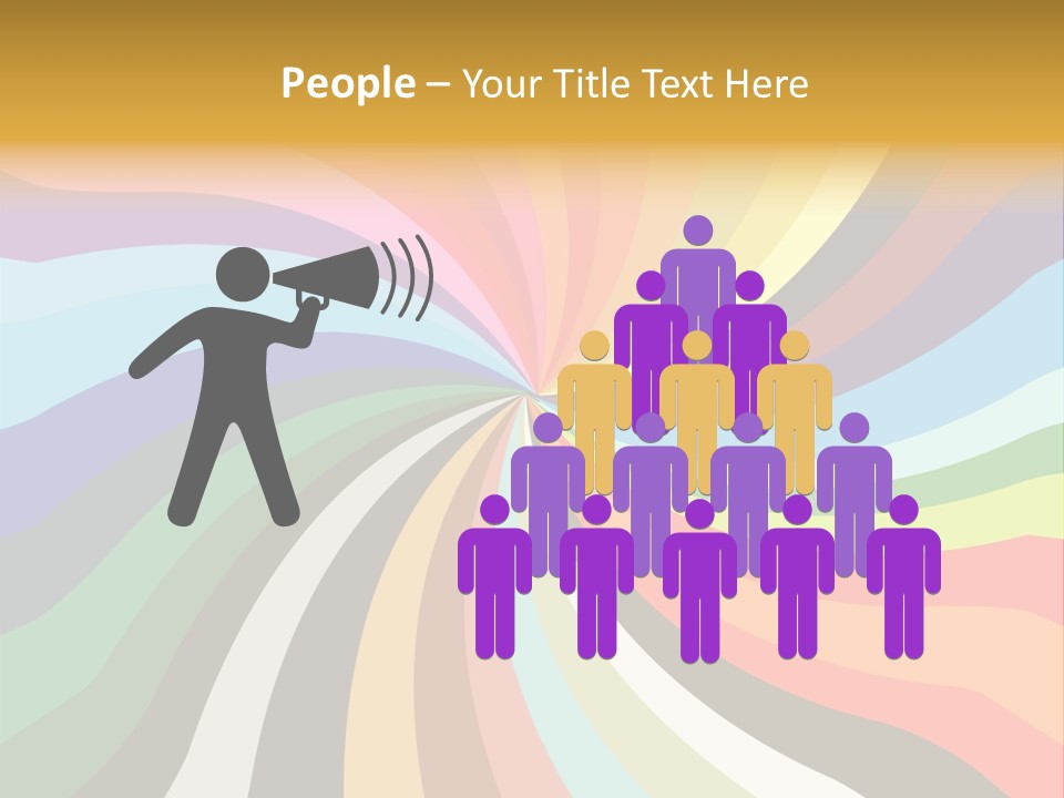 Multicolored Abstract Background PowerPoint Template