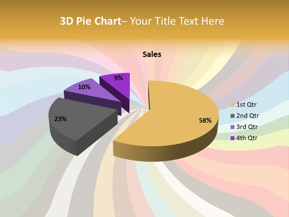 Multicolored Abstract Background PowerPoint Template