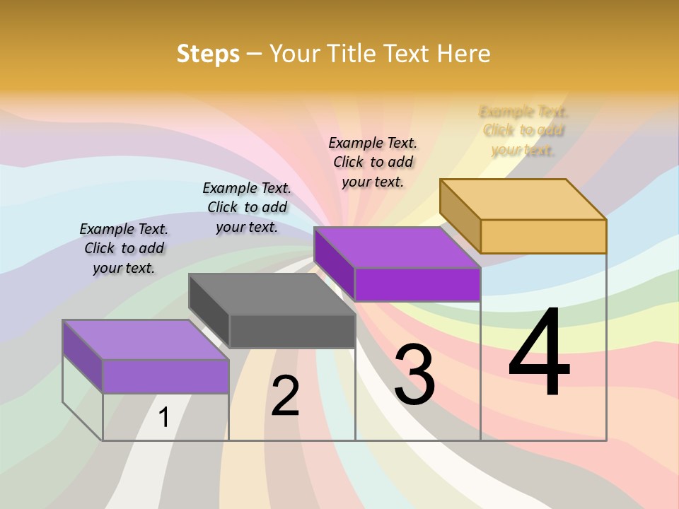 Multicolored Abstract Background PowerPoint Template