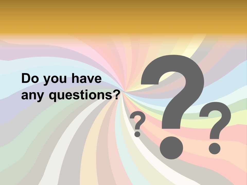 Multicolored Abstract Background PowerPoint Template