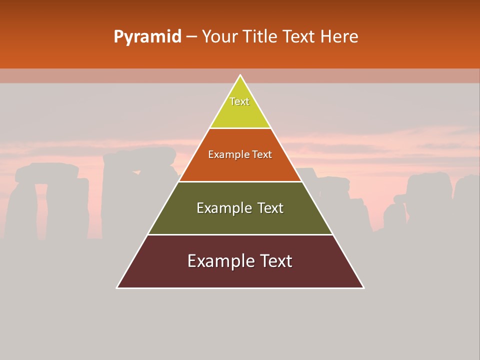 Stonehenge With The Sun Rising PowerPoint Template