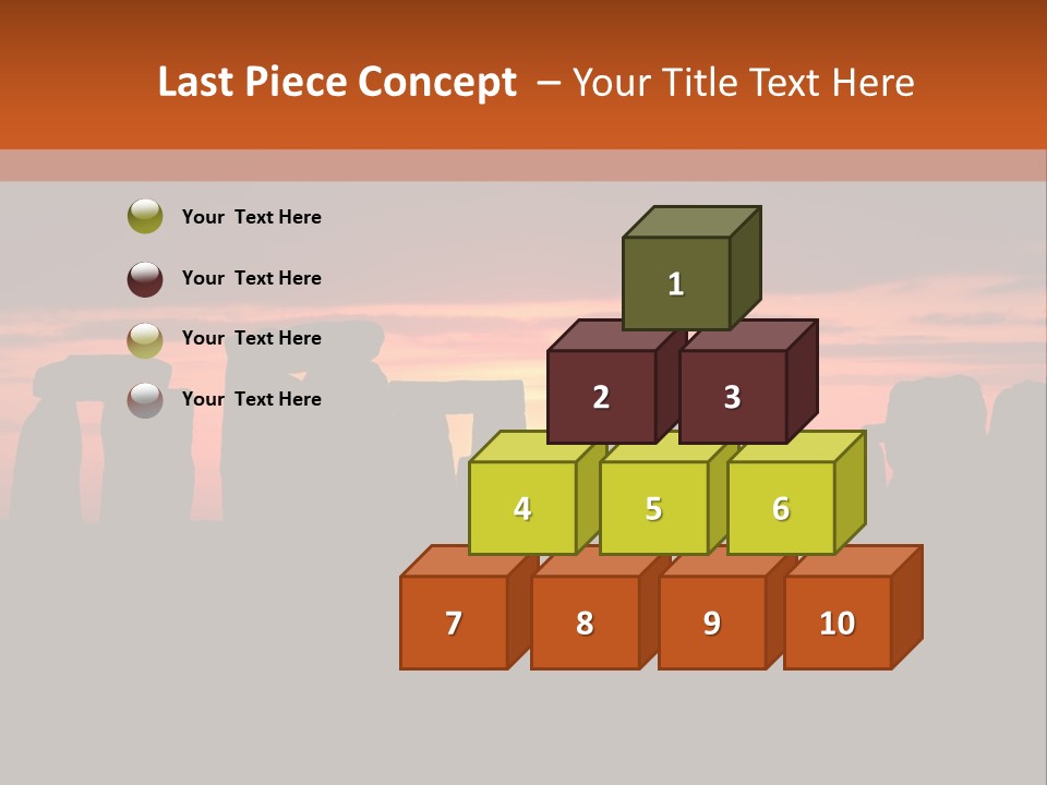 Stonehenge With The Sun Rising PowerPoint Template