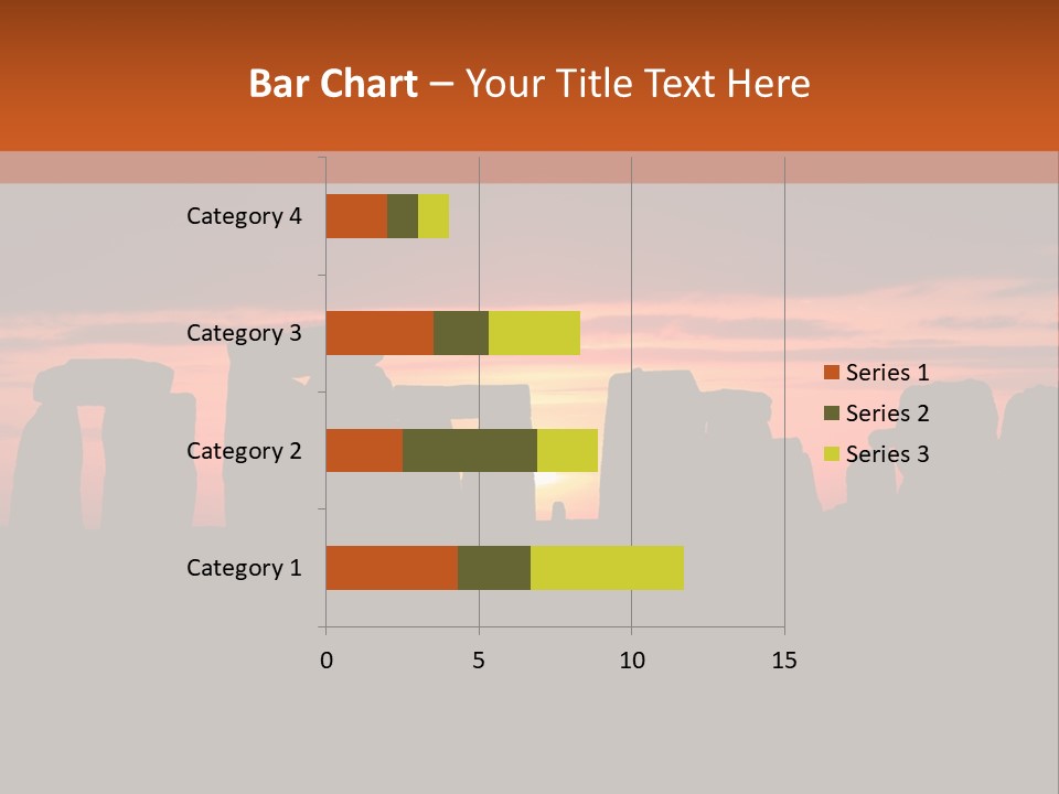 Stonehenge With The Sun Rising PowerPoint Template