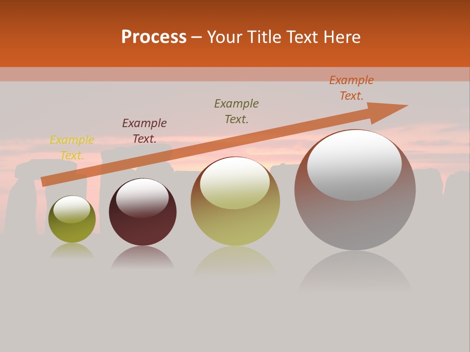 Stonehenge With The Sun Rising PowerPoint Template