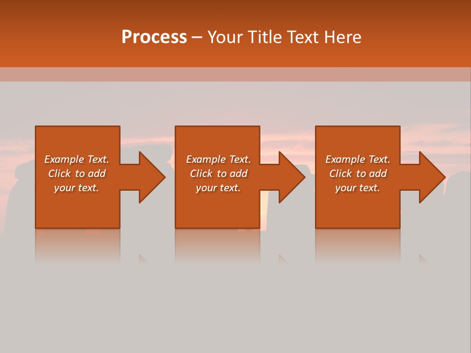 Stonehenge With The Sun Rising PowerPoint Template