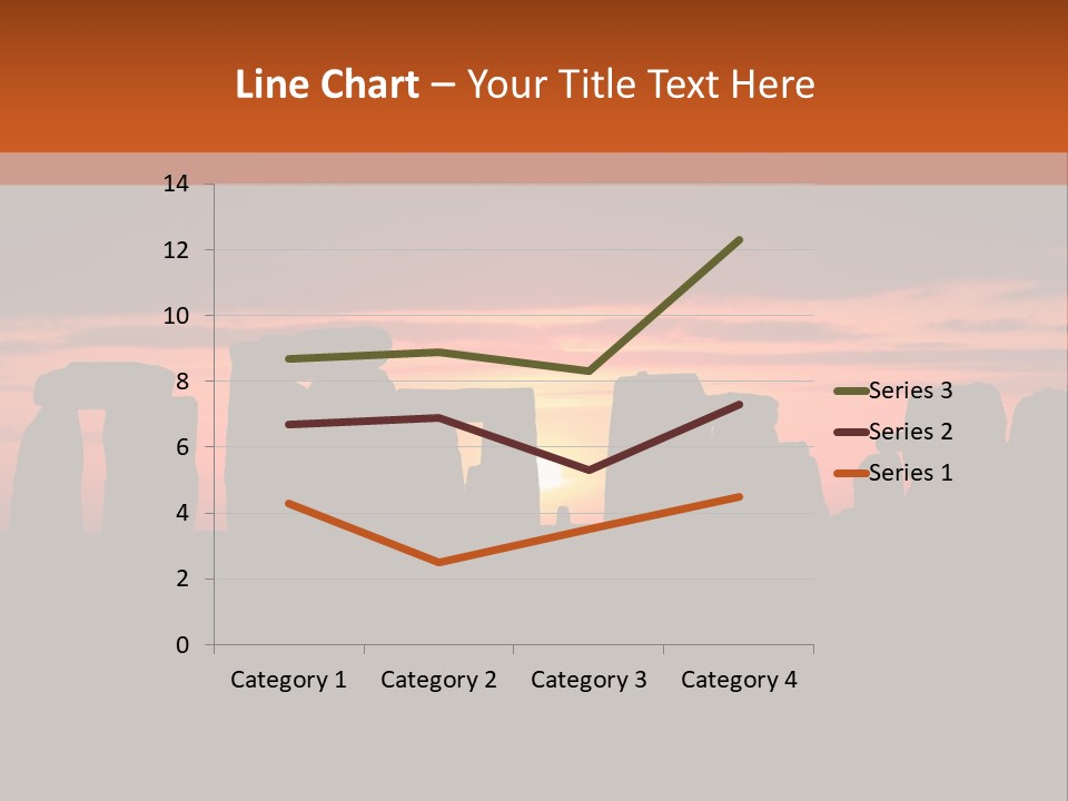 Stonehenge With The Sun Rising PowerPoint Template