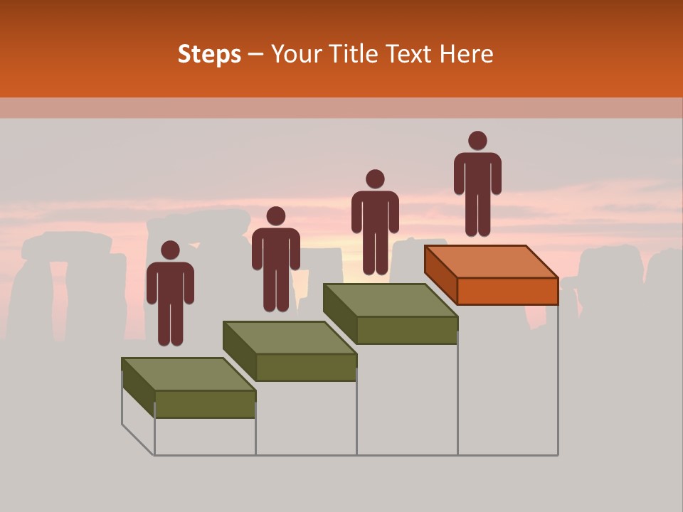 Stonehenge With The Sun Rising PowerPoint Template