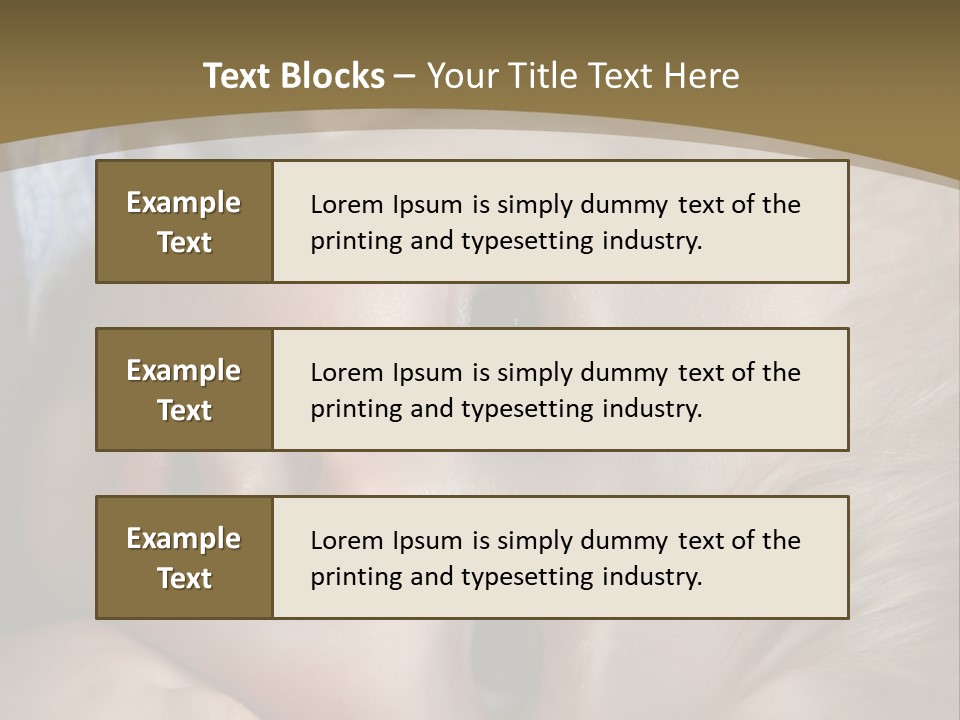 Image Of A 8 Month Old Sick Baby Lying In Bed PowerPoint Template
