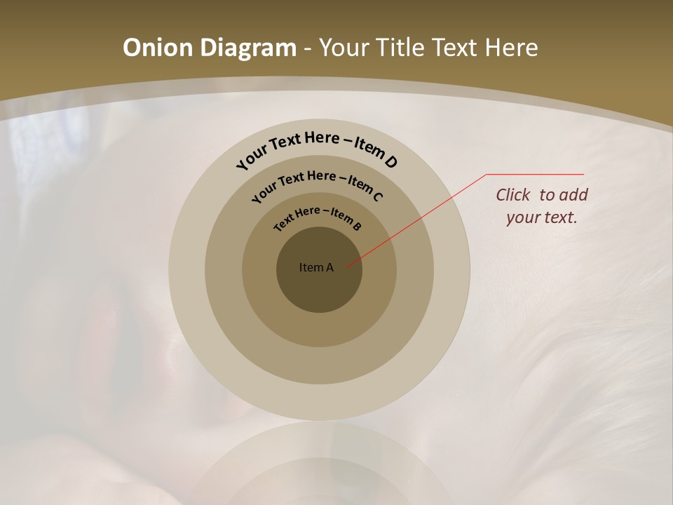 Image Of A 8 Month Old Sick Baby Lying In Bed PowerPoint Template