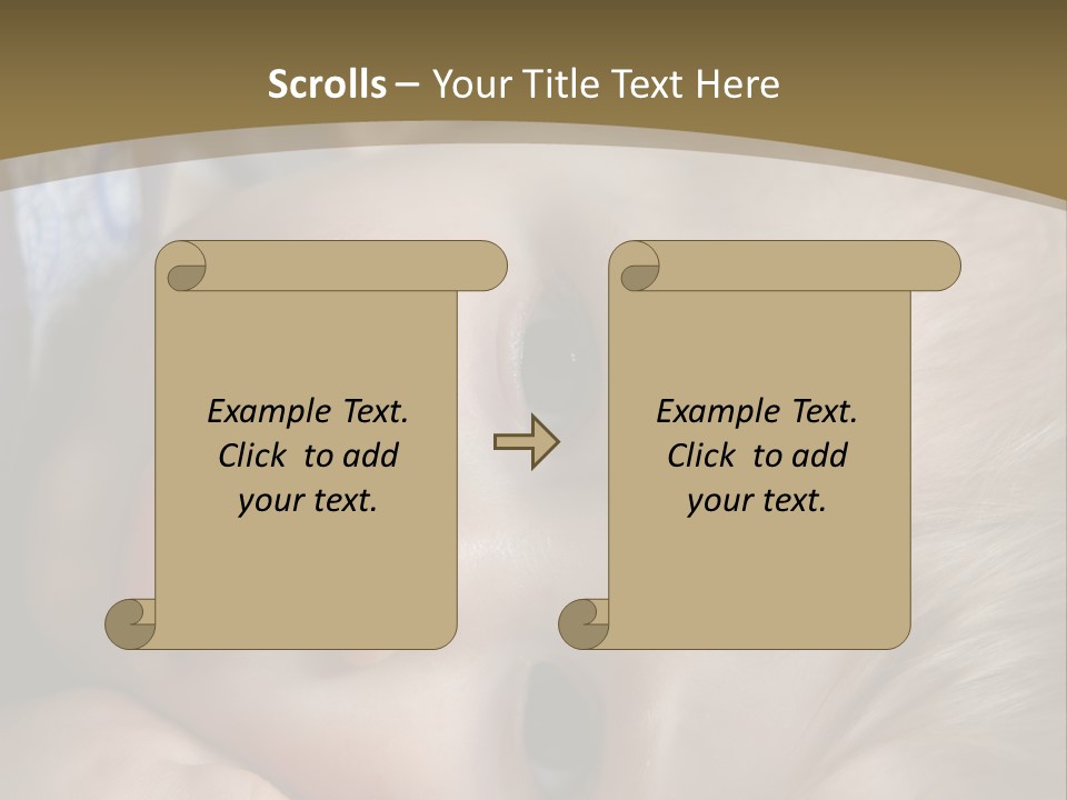 Image Of A 8 Month Old Sick Baby Lying In Bed PowerPoint Template