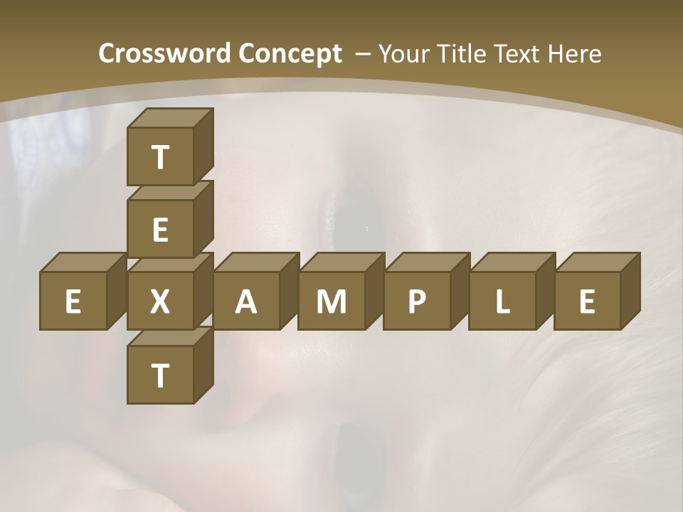 Image Of A 8 Month Old Sick Baby Lying In Bed PowerPoint Template