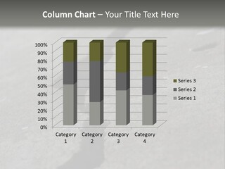 Deep Crack In Foundation PowerPoint Template