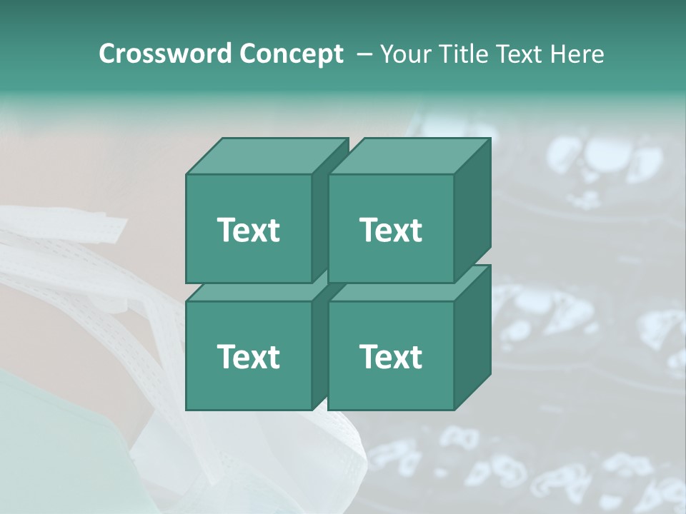 Doctor Is Looking At A X-Ray PowerPoint Template