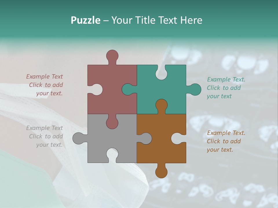 Doctor Is Looking At A X-Ray PowerPoint Template