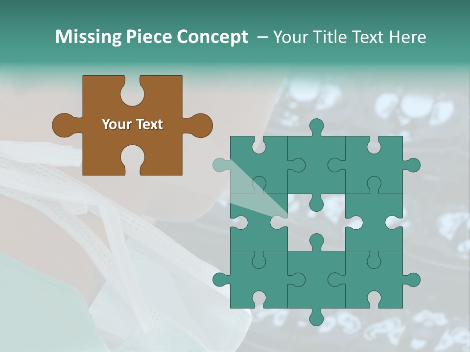 Doctor Is Looking At A X-Ray PowerPoint Template