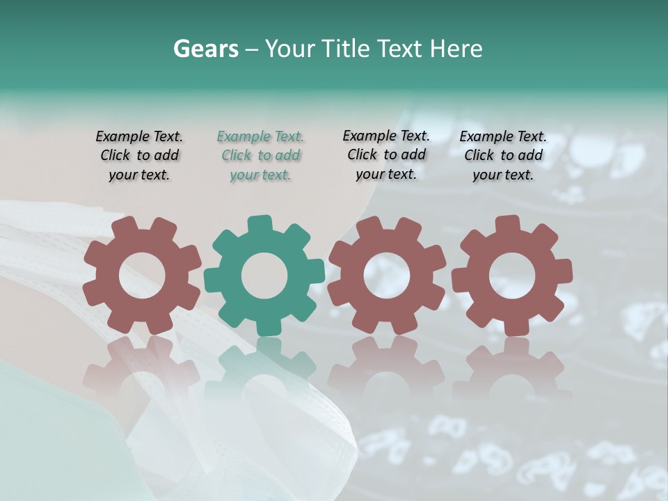 Doctor Is Looking At A X-Ray PowerPoint Template