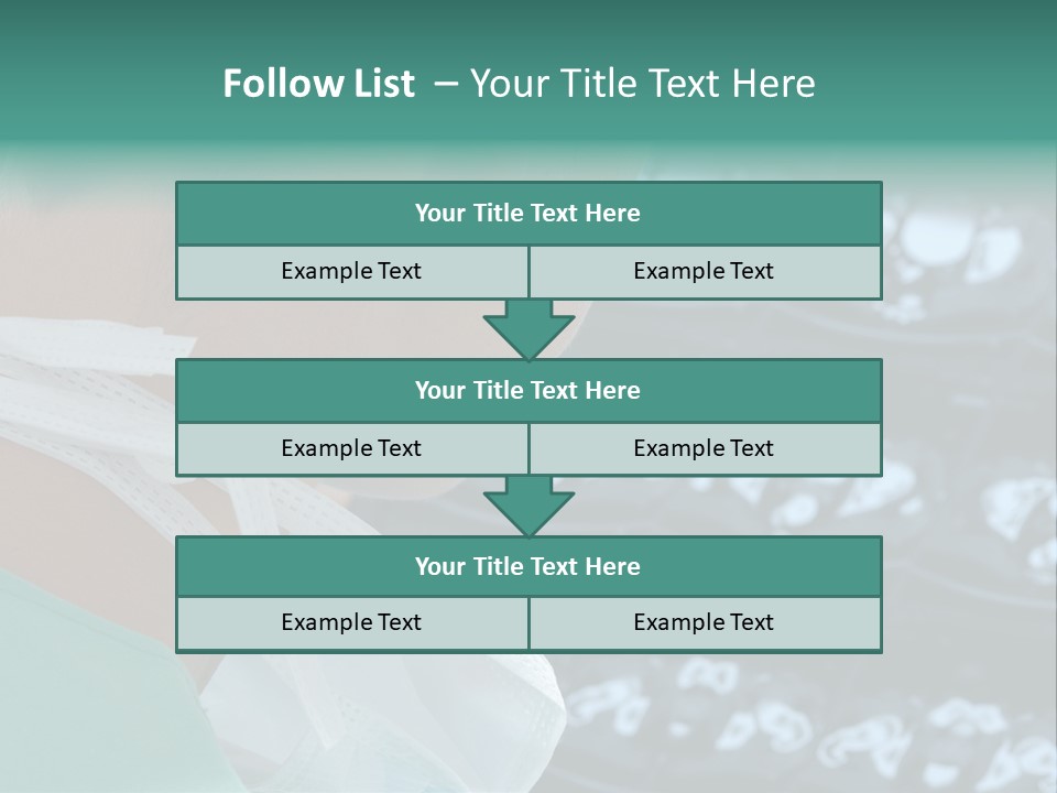 Doctor Is Looking At A X-Ray PowerPoint Template