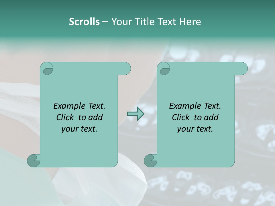 Doctor Is Looking At A X-Ray PowerPoint Template