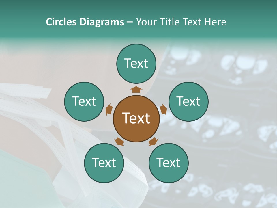 Doctor Is Looking At A X-Ray PowerPoint Template