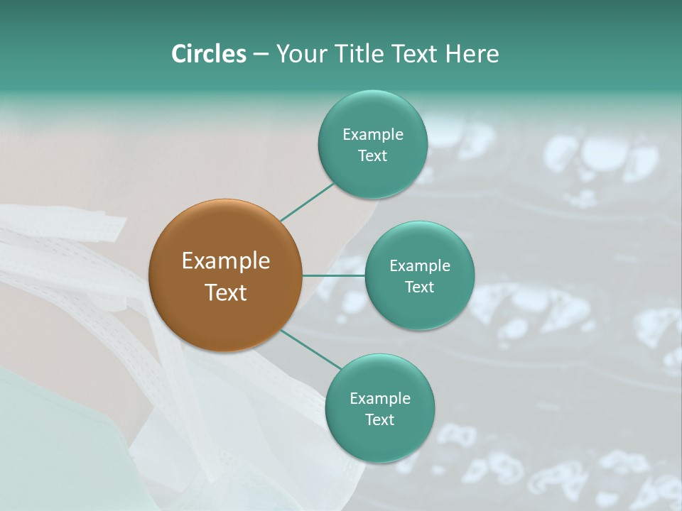 Doctor Is Looking At A X-Ray PowerPoint Template