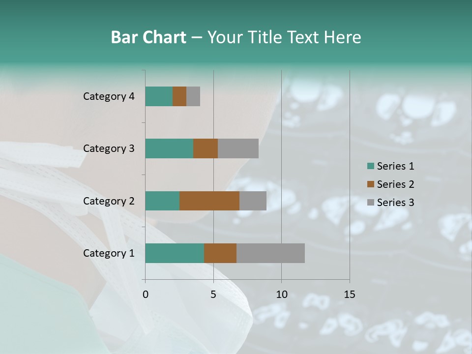 Doctor Is Looking At A X-Ray PowerPoint Template