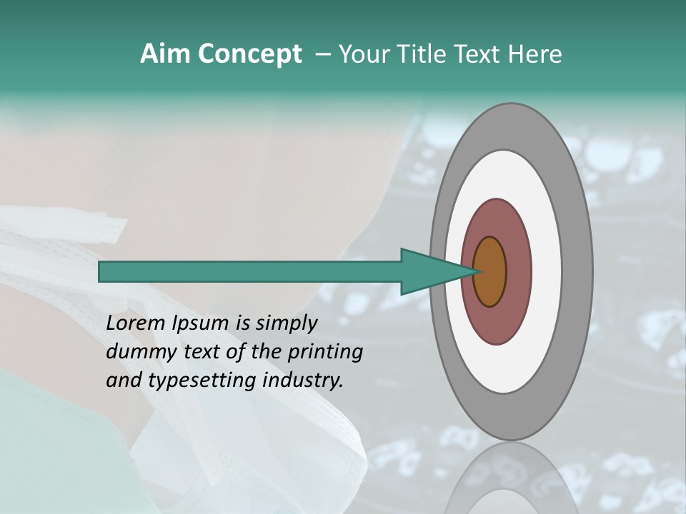 Doctor Is Looking At A X-Ray PowerPoint Template
