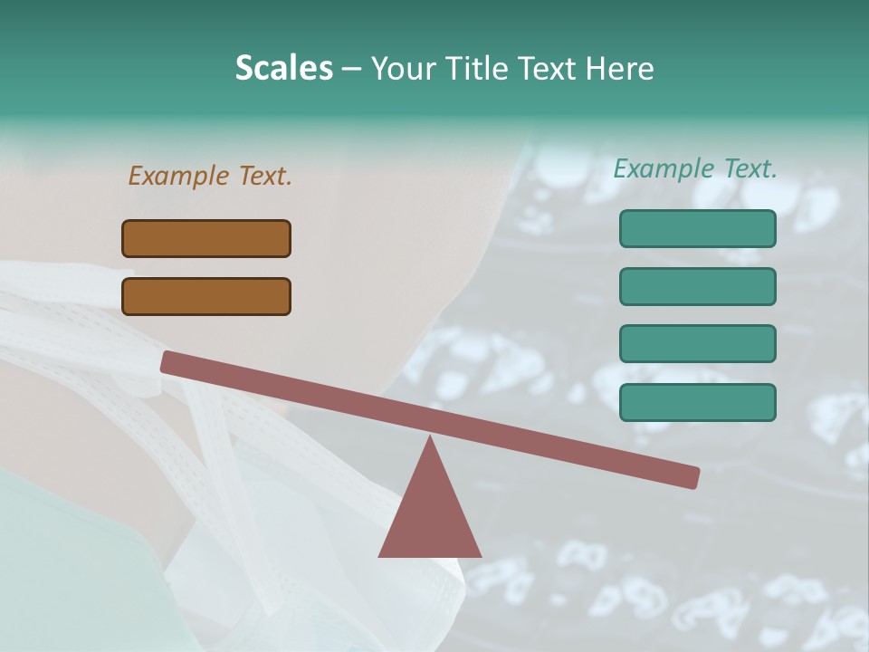 Doctor Is Looking At A X-Ray PowerPoint Template