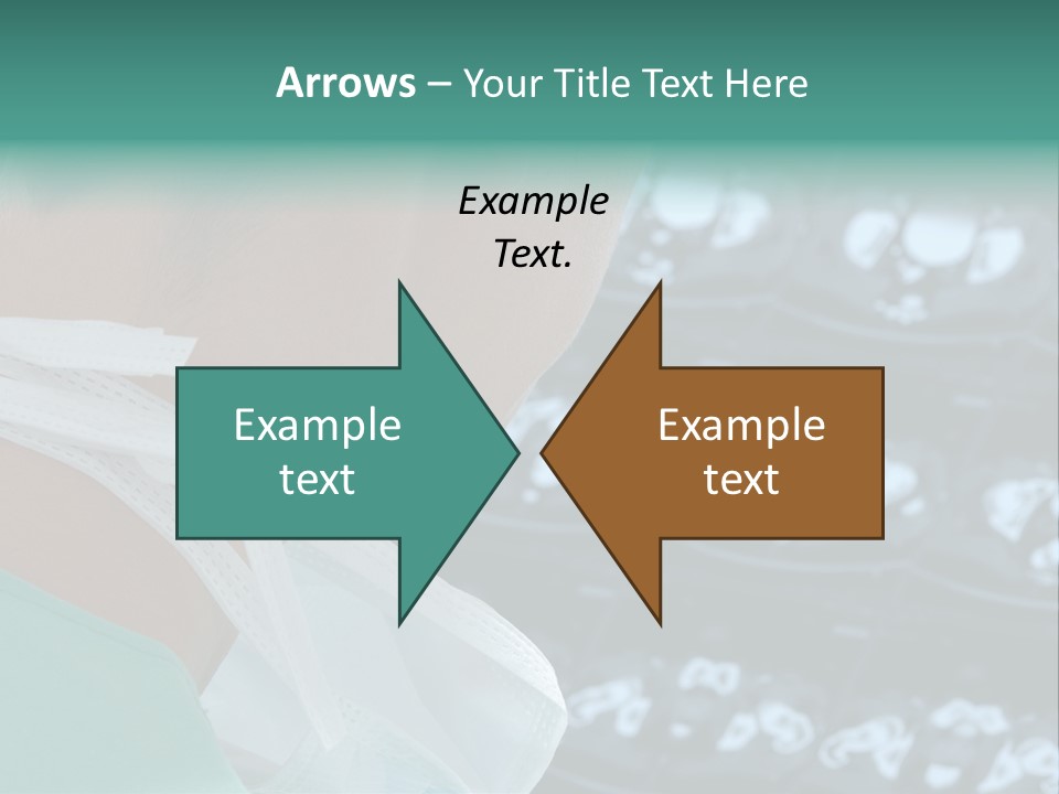 Doctor Is Looking At A X-Ray PowerPoint Template