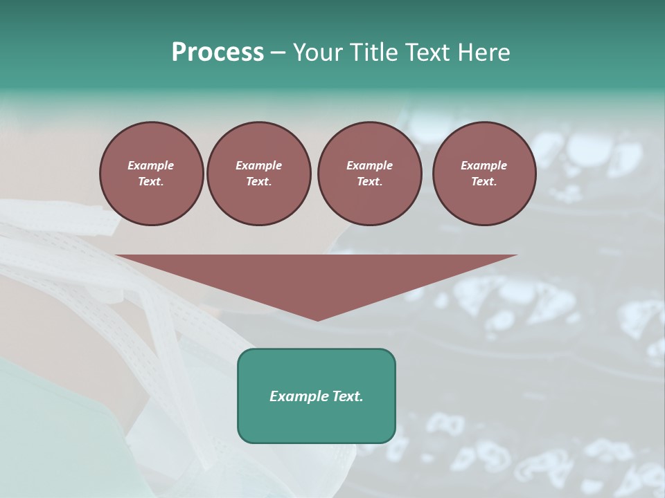 Doctor Is Looking At A X-Ray PowerPoint Template