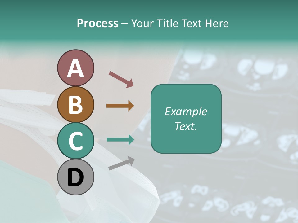 Doctor Is Looking At A X-Ray PowerPoint Template