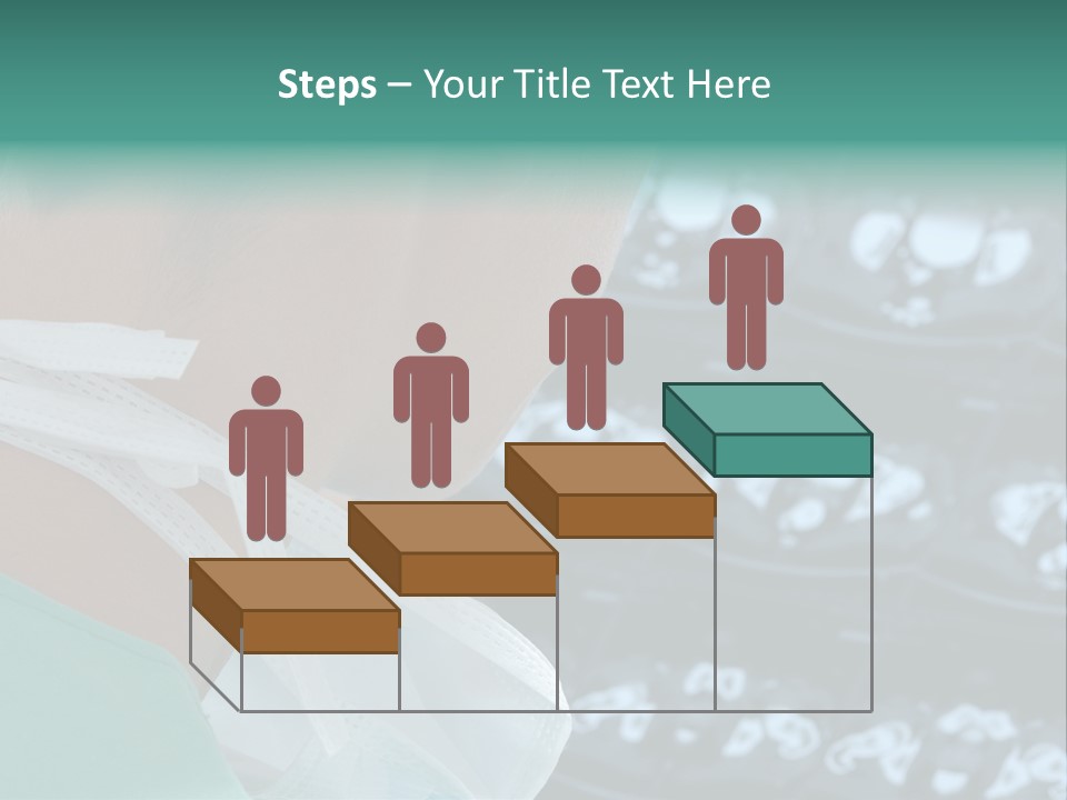 Doctor Is Looking At A X-Ray PowerPoint Template