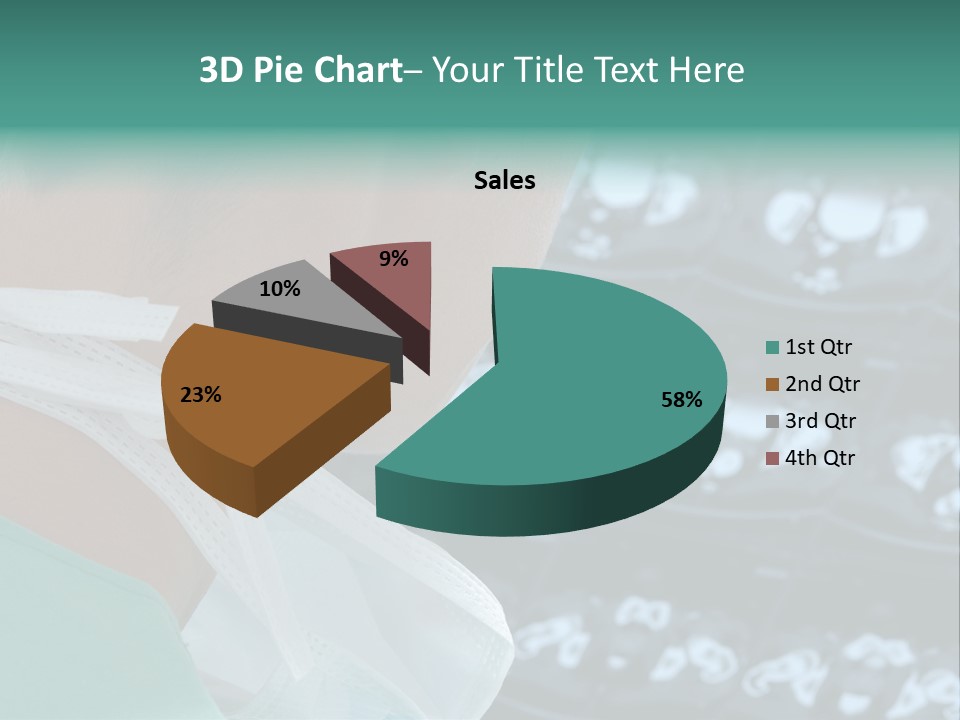 Doctor Is Looking At A X-Ray PowerPoint Template