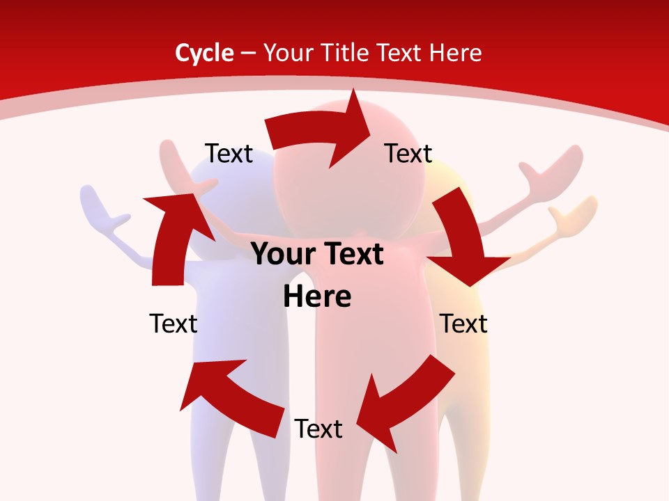 Praying People PowerPoint Template