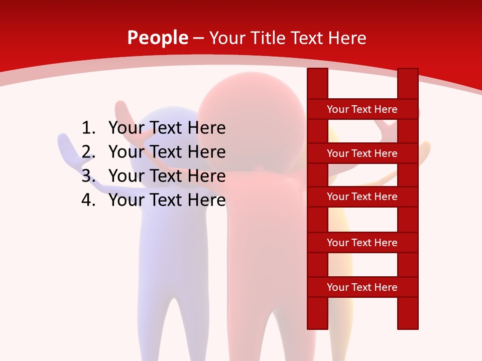 Praying People PowerPoint Template