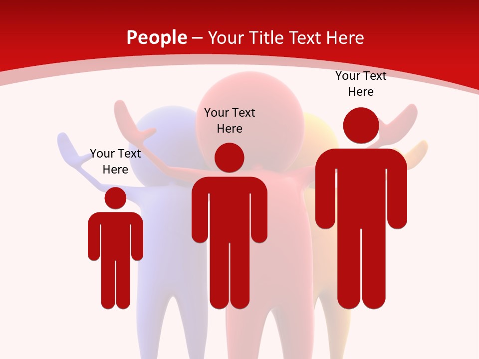 Praying People PowerPoint Template