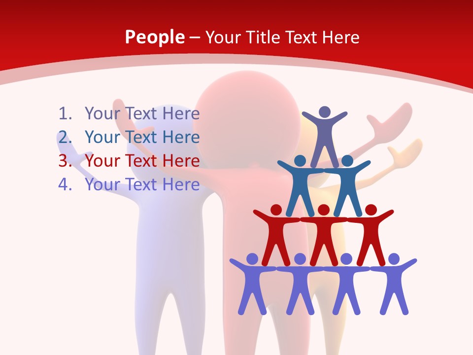Praying People PowerPoint Template