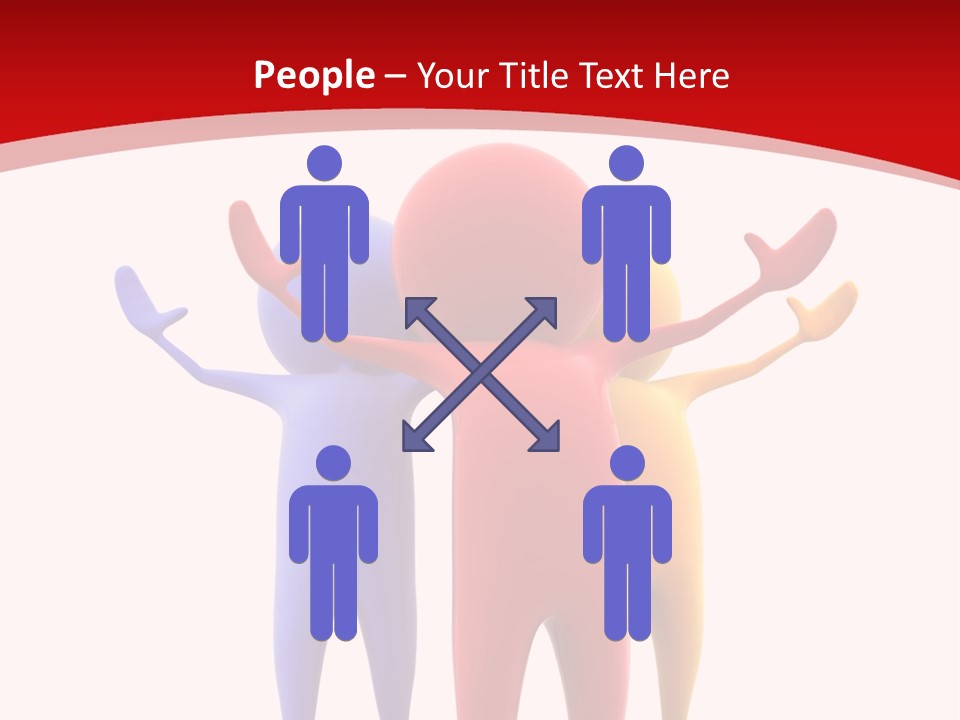 Praying People PowerPoint Template