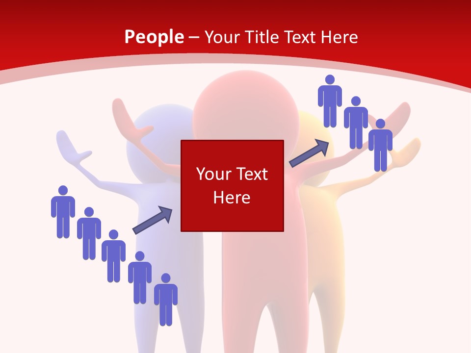 Praying People PowerPoint Template