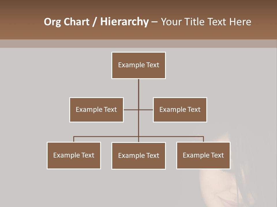 Beautiful Woman Getting Ready For The Spa Treatment PowerPoint Template