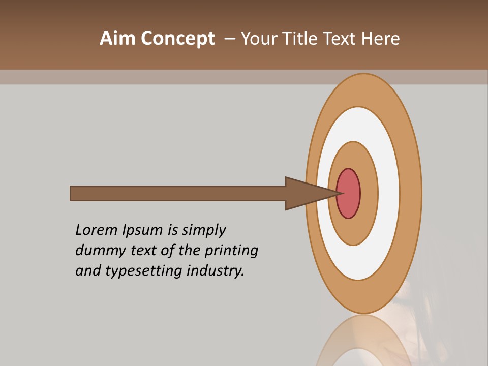 Beautiful Woman Getting Ready For The Spa Treatment PowerPoint Template