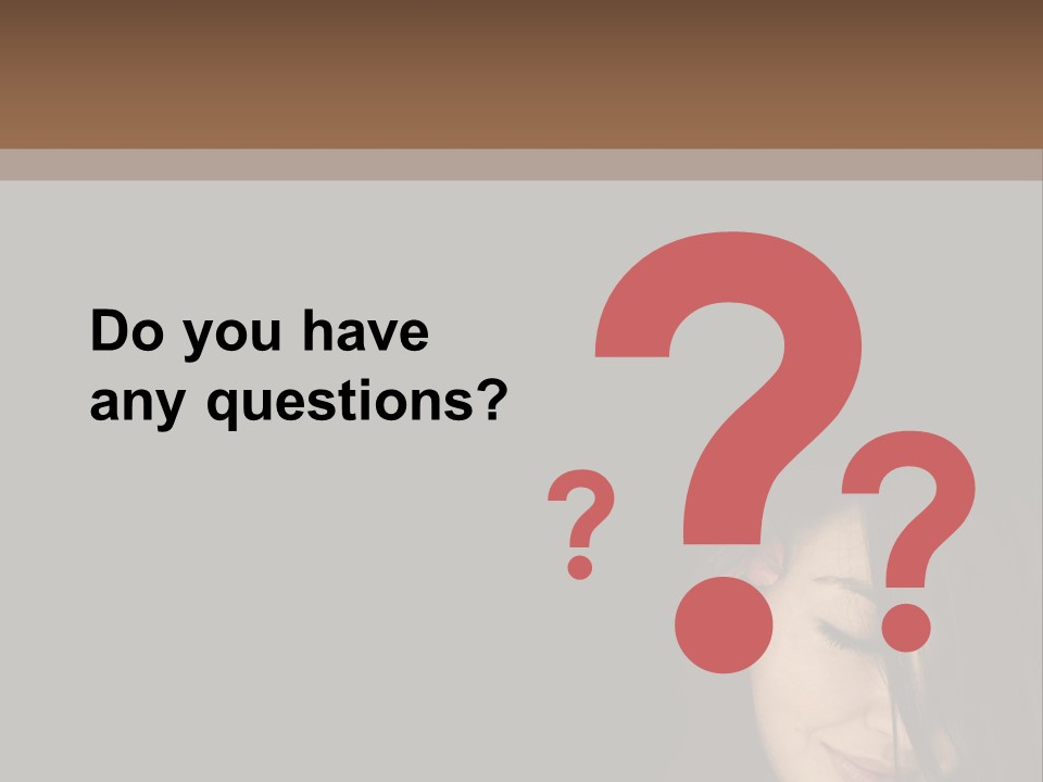 Beautiful Woman Getting Ready For The Spa Treatment PowerPoint Template