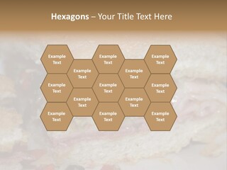 A Sandwich Is Cut In Half On A Plate PowerPoint Template