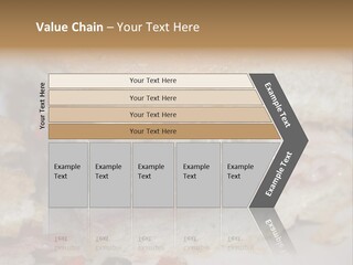 A Sandwich Is Cut In Half On A Plate PowerPoint Template