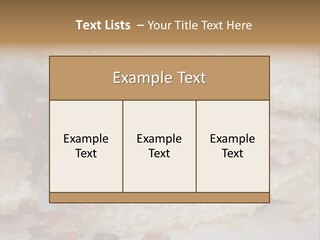 A Sandwich Is Cut In Half On A Plate PowerPoint Template