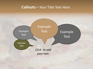 A Sandwich Is Cut In Half On A Plate PowerPoint Template