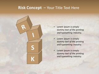 A Sandwich Is Cut In Half On A Plate PowerPoint Template