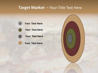 A Sandwich Is Cut In Half On A Plate PowerPoint Template