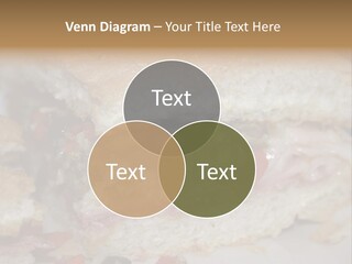 A Sandwich Is Cut In Half On A Plate PowerPoint Template
